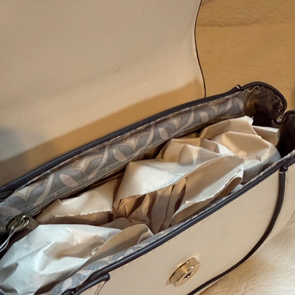 Christian Lacroix Cream Satchel NWT - Picture 4 of 11